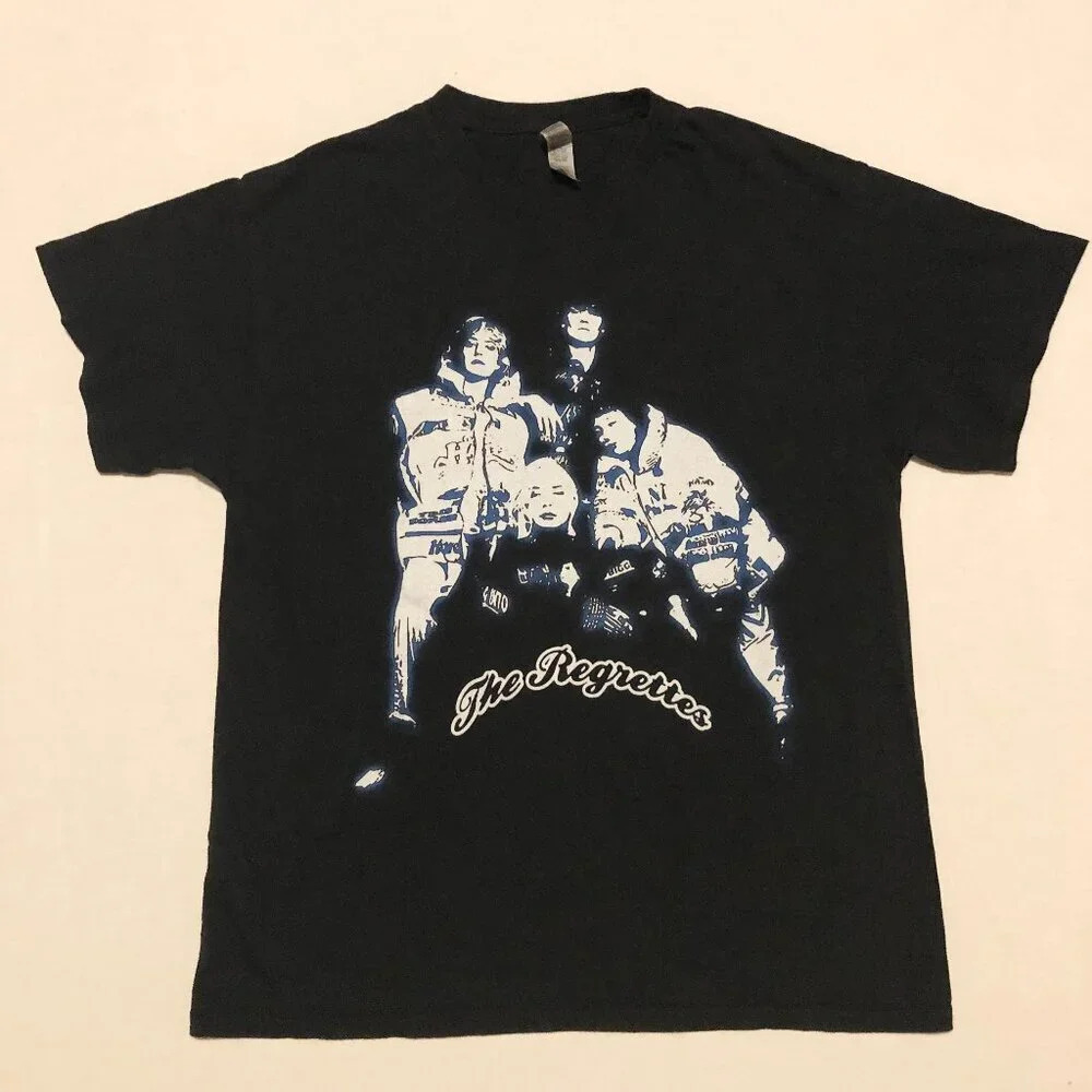 The Regrettes World Tour 22 Tshirt Band Tee Mens Size Large Shirt